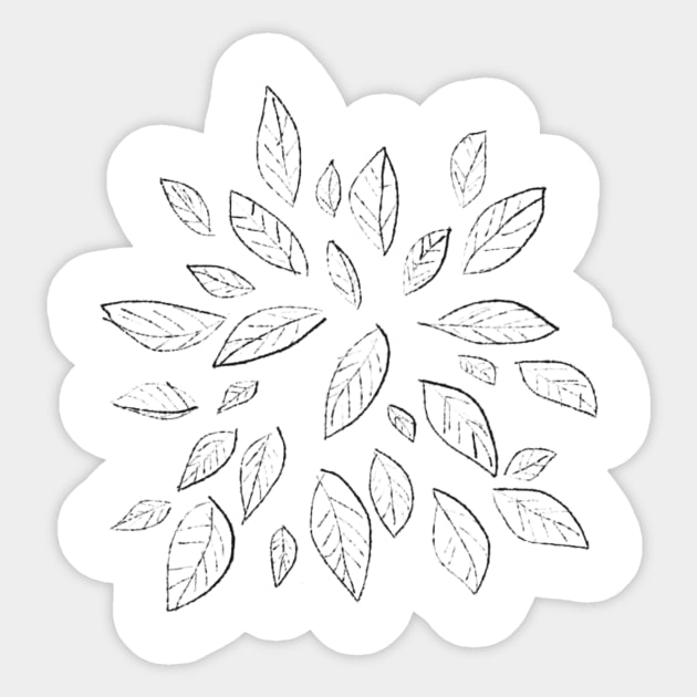 Autumn Leaves Sticker by sunshineandcompany